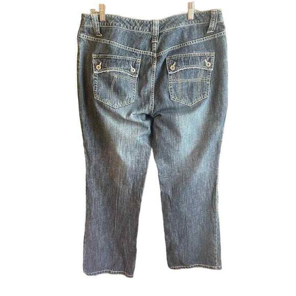 Tommy Hilfiger Women's Mid-Rise Boot Cut Jeans Size 16M - Picture 3 of 5